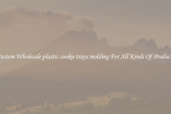 Custom Wholesale plastic cookie trays molding For All Kinds Of Products