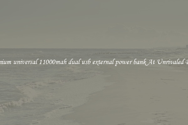 Premium universal 11000mah dual usb external power bank At Unrivaled Deals