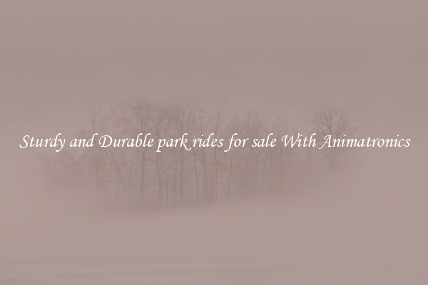 Sturdy and Durable park rides for sale With Animatronics