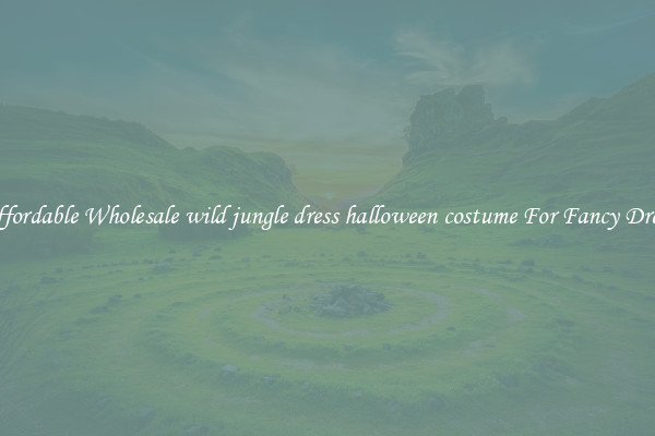 Affordable Wholesale wild jungle dress halloween costume For Fancy Dress